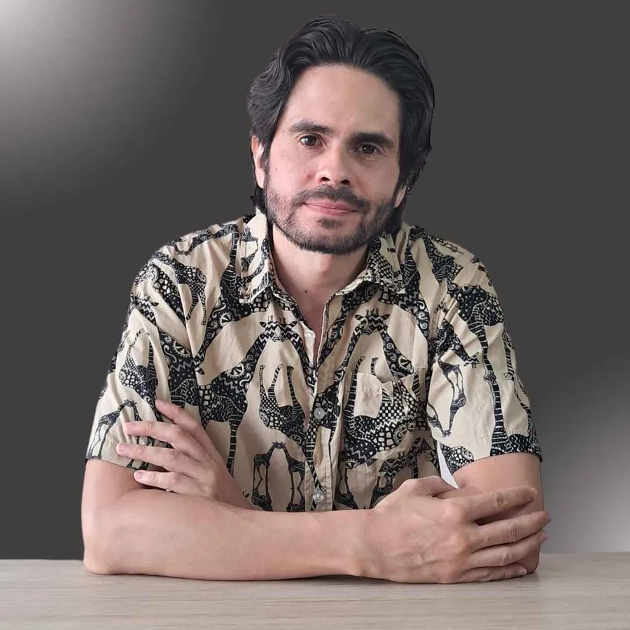 Julio Fonseca durante una sesión