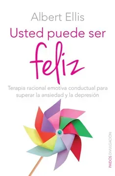 Portada de Usted puede ser feliz, de Albert Ellis